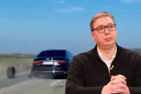 Vučić o incidentu sa gumom: "Zamalo da mnogi budu srećni"