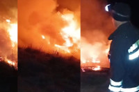Požar na brdu Gat u Gacku: Velika borba vatrogasaca i mještana (VIDEO)