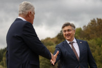 Plenković i Čović razgovarali u Zagrebu o evropskom putu BiH