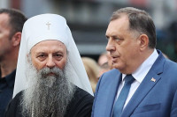 Patrijarh Porfirije uputio čestitku predsjedniku Srpske povodom Sretenja