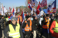 Studentkinja Sonja koja je pregažena u Beogradu ispratila studente koji idu pješke do Kragujevca
