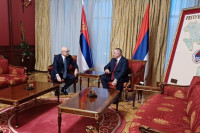 Počeo sastanak Viškovića i Vučevića u Banjaluci