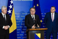 Nikšić: Nema sastanka "trojke" sa HDZ-om i SNSD-om