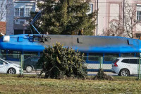 Bager udario u tramvaj