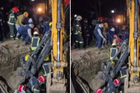 Drama u Petki: Vatrogasci rukama kopali da spasu radnike