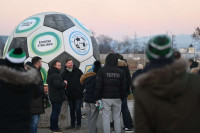 Donosimo atmosferu pred "sudar" Borca i Olimpije u Ljubljani (FOTO)