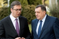 Vučić podržao Dodika, Srpsku i njene institucije