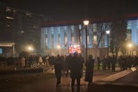 Građani pratili rad Parlamenta na platou ispred NSRS, sutra nastavak zasjedanja