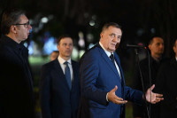 Dodik: Ohrabruje nas dolazak predsjednika Srbije