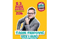 Prvo Veče smijeha u Banjaluci: Gostuje Tarik Filipović sa predstavom „Seks i glad”