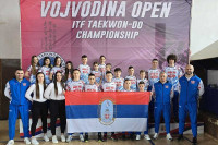 Međunarodno tekvondo  takmičenje “Vojvodina 2025”: “Srpski soko” prvi na turniru
