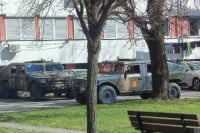Vozila EUFOR-a na ulicama Banjaluke (VIDEO)