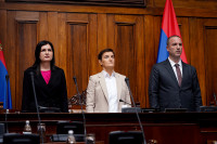 Brnabić opozicionim poslanicima: Stigla vam je podrška od OVK, bravo