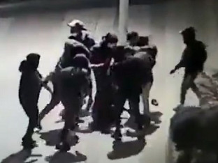 Tuča Srba i Rusa u centru Beograda