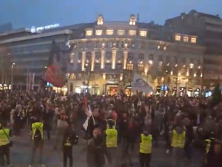 Novi protest u Beogradu: Sastaju se dvije kolone?!