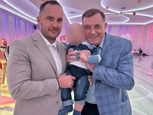 Dodik na krštenju sina Vice Zeljkovića: Vjeruj u Boga koliko on vjeruje u nas