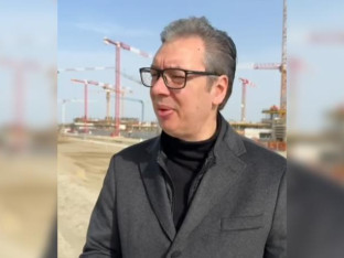 Vučić poslao poruku sa Ekspo gradilišta (VIDEO)