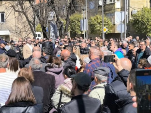 Protest podrške Vukanoviću u Trebinju
