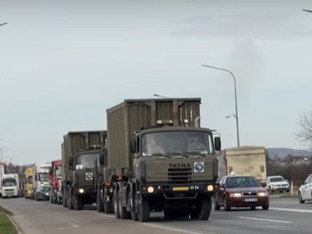 Konvoj EUFOR-a ušao u Banjaluku (VIDEO)