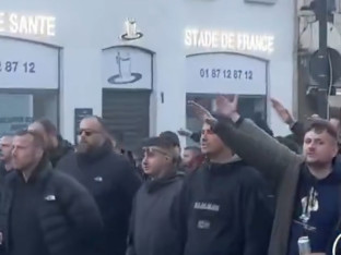 Sedam Hrvata privedeno zbog nacističkih pozdrava u Parizu