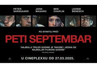 Poklanjamo ulaznice  za film "Peti septembar"