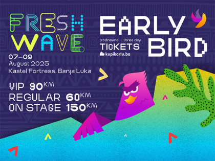 "Freshwave": Почела продаја тродневних Early Bird улазница за фестивалски спектакл