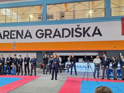 Treći Međunarodni karate turnir „Niten kup Gradiška 2025“ otvoren u gradiškoj Areni