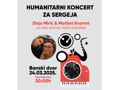 Banjalučki muzičari uz Sergeja: Humanitarni koncert za pomoć mladom Banjalučaninu