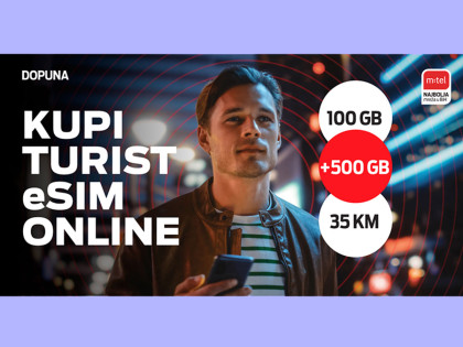 Купи turist eSIM и буди увијек online током боравка у БиХ