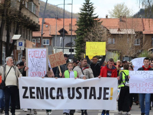 Protest u Zenici