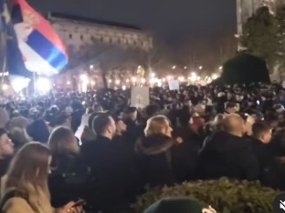 U Beču priređen doček za srpske studente (VIDEO)