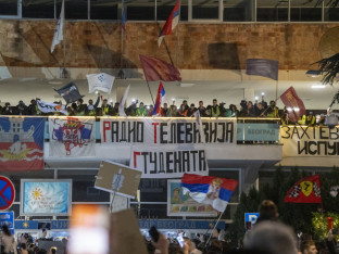 Studenti FDU pozvali na bojkot javnog servisa Srbije (VIDEO)