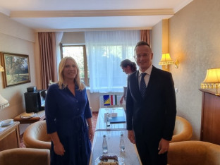 Cvijanović i Sijarto na sastanku u Budimpešti