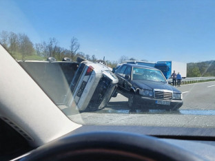 Sudar na auto-putu Banjaluka-Prnjavor!