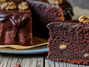 Recept: Posni čokoladni kolač sa orasima i bananama
