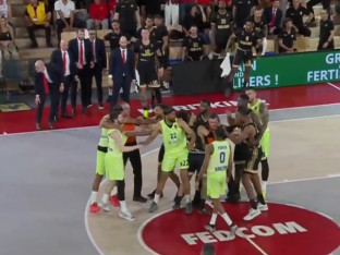 Žestok sukob na meču Barselone i Monaka (VIDEO)