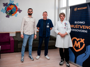 Kompanija Mozzart uputila donaciju Odjelu dječije i adolescentne psihijatrije
