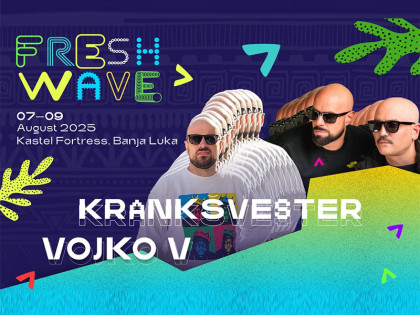 Vojko V i "Krankšvester" novi hedlajneri "Freshwavea 2025"