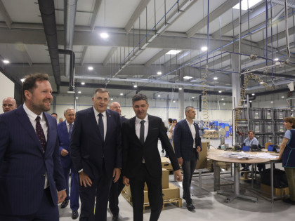 Dodik: "Iskra Tela L" jedna od najsavremenijih firmi u Evropi