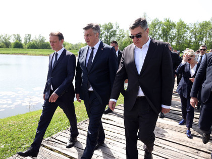 Први пут без трзавица: Милановић и Пленковић заједно  у Јасеновцу