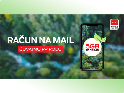 Na Dan planete Zemlje, odaberite „Račun na mail"