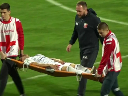 Prekid utakmice u Mostaru: Đorić hitno zbrinut nakon sudara
