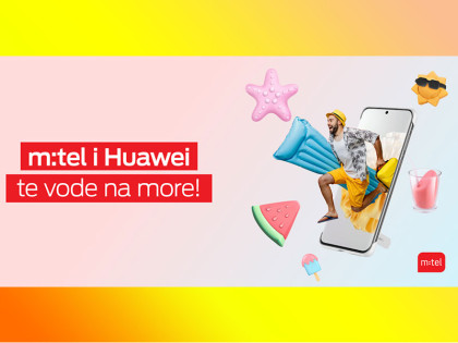 „m:tel и Huawei те воде на море!" – Почела је велика наградна игра