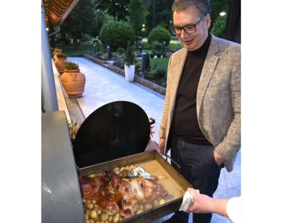 Vučić priređuje večeru za Trampa Mlađeg: Šta je na meniju (FOTO)