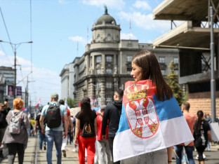 MUP saopštio koliko ljudi je bilo na današnjem skupu ispred Vlade Srbije