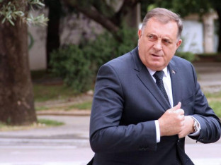 Dodik stigao u Moskvu