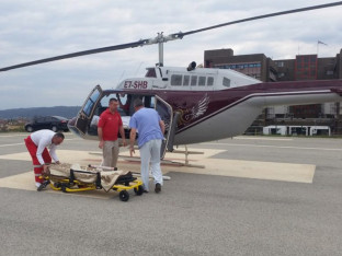 Hitna evakuacija: Pacijent helikopterom prebačen u Banjaluku