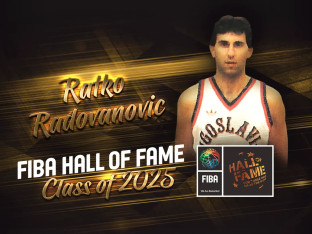 Ratko Radovanović zvanično u FIBA Kući slavnih