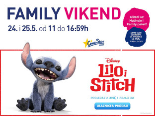 Family vikend u CineStar kinima : Lilo i Statch stižu na veliko platno! VIDEO