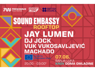 Žurka iznad grada: "Sound Embassy Rooftop" podiže Banjaluku 7. juna